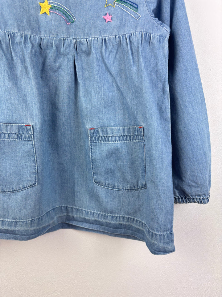 Mini Boden Denim Top 3-4 Years-Tops-Second Snuggle Preloved