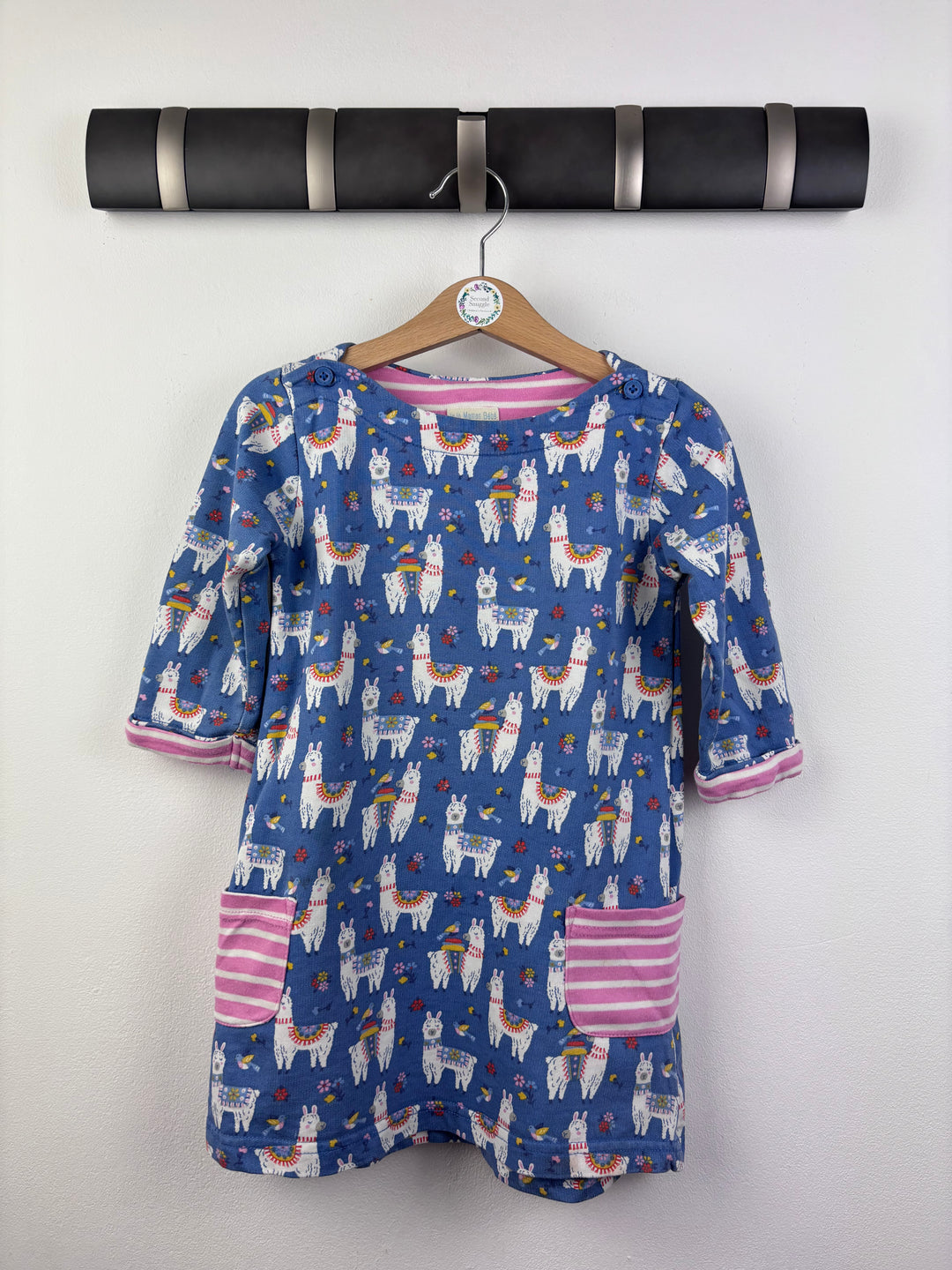 JoJo Maman Bébé Llama Dress 3-4 Years