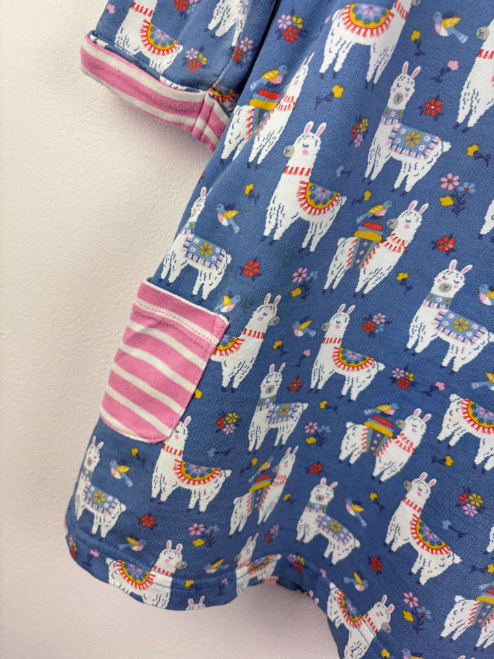 JoJo Maman Bébé Llama Dress 3-4 Years