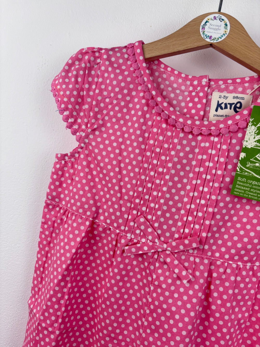 Kite Spotty Romper 2-3 Years-Rompers-Second Snuggle Preloved