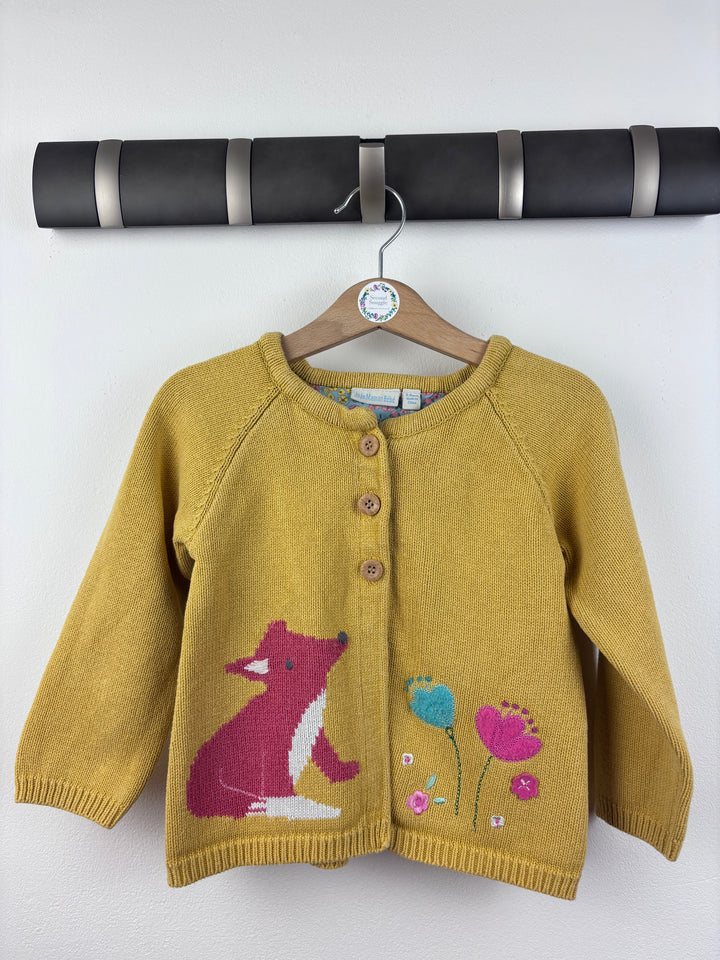 JoJo Maman Bébé Fox Cardigan 3-4 Years