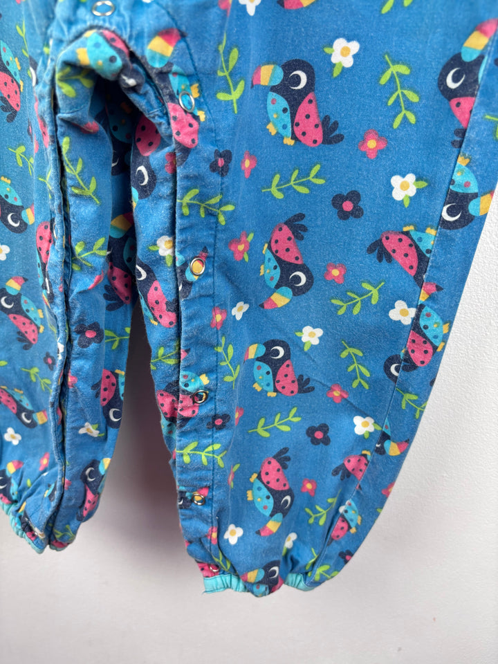 Frugi Toucan Dungarees 3-4 Years