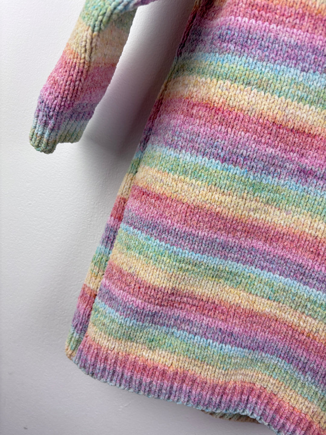 Next Rainbow Knitted Dress 3-4 Years-Dresses-Second Snuggle Preloved