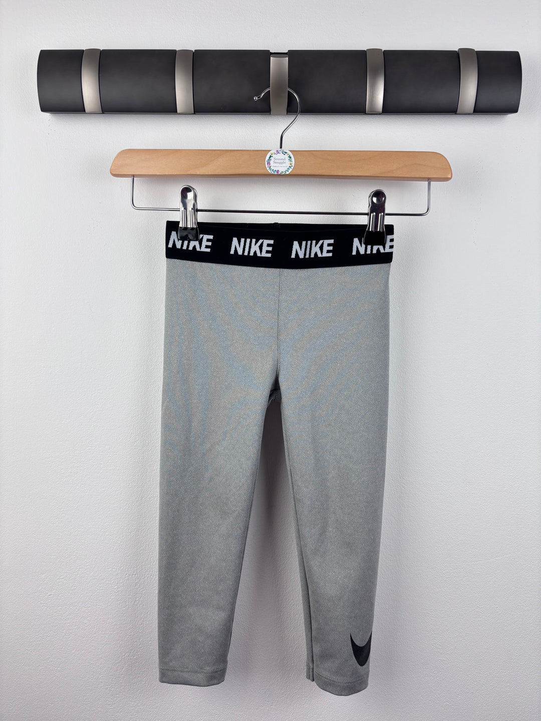 Nike Grey Dri Fit Leggings 2-3 Years-Leggings-Second Snuggle Preloved