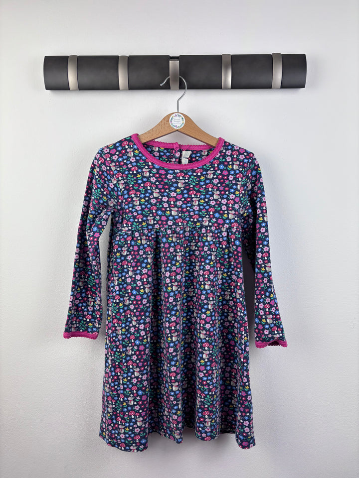 JoJo Maman Bebe Floral Dress 3-4 Years-Dresses-Second Snuggle Preloved