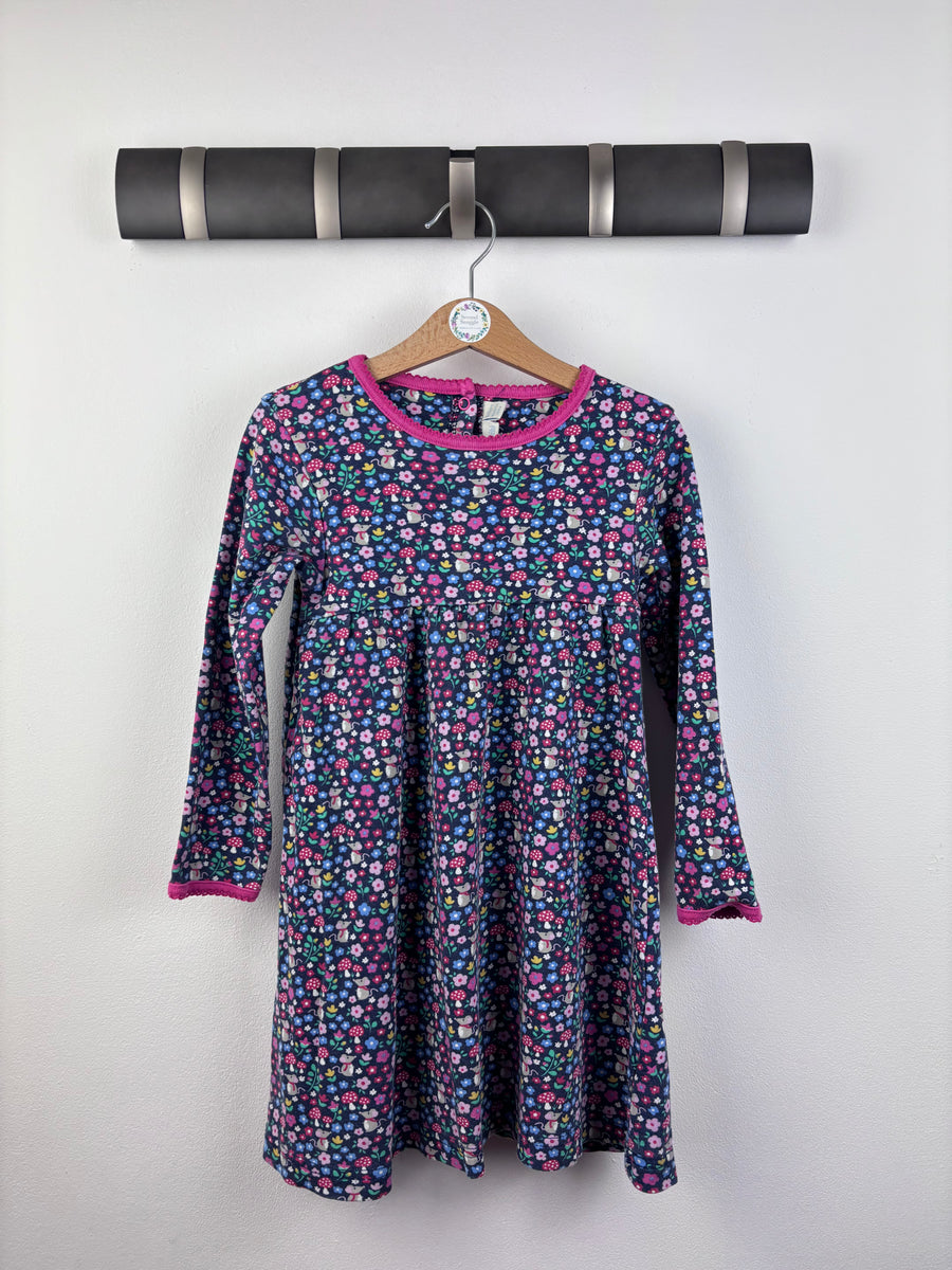 JoJo Maman Bebe Floral Dress 3-4 Years-Dresses-Second Snuggle Preloved