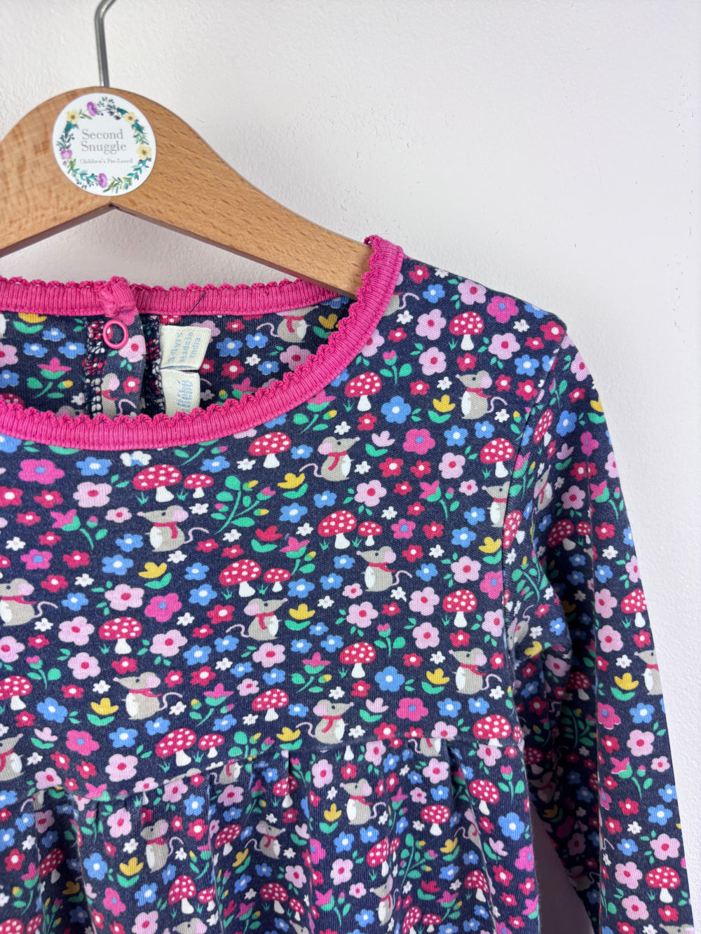 JoJo Maman Bebe Floral Dress 3-4 Years-Dresses-Second Snuggle Preloved