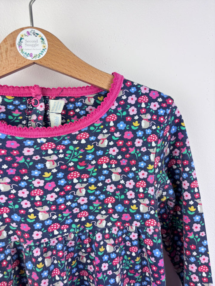 JoJo Maman Bebe Floral Dress 3-4 Years-Dresses-Second Snuggle Preloved