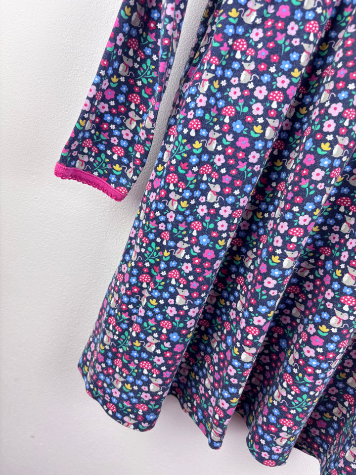 JoJo Maman Bebe Floral Dress 3-4 Years-Dresses-Second Snuggle Preloved