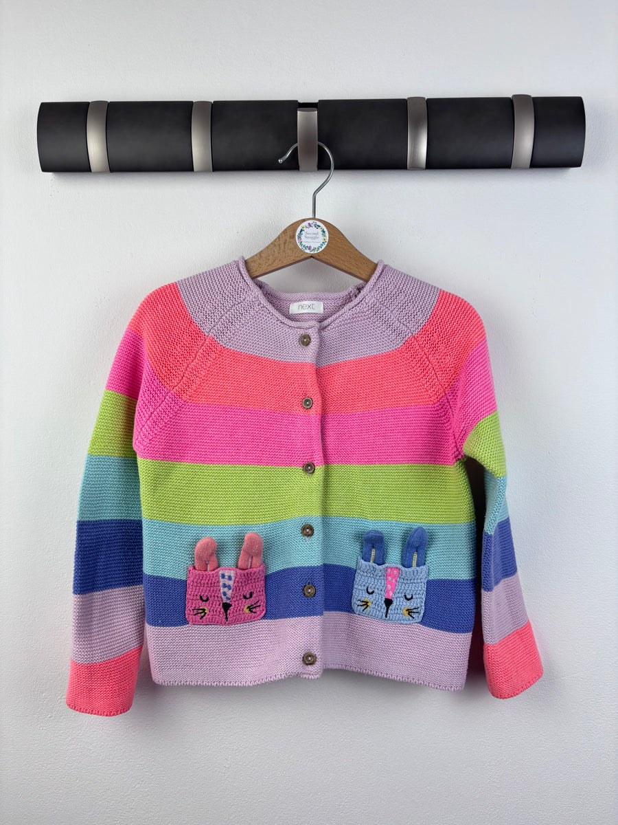 Next Rainbow Cardigan 3-4 Years-Cardigans-Second Snuggle Preloved