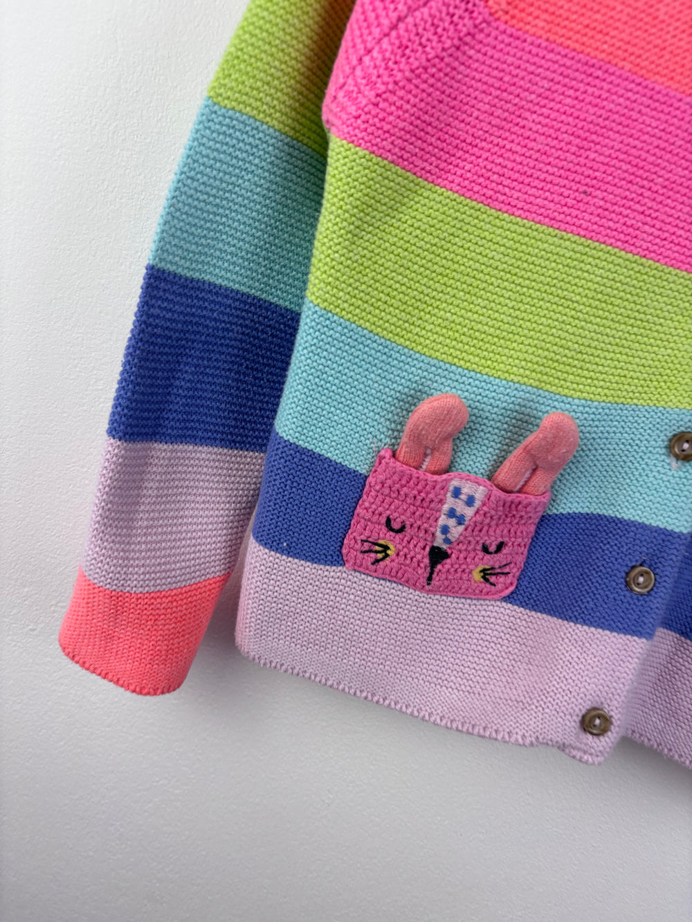 Next Rainbow Cardigan 3-4 Years-Cardigans-Second Snuggle Preloved
