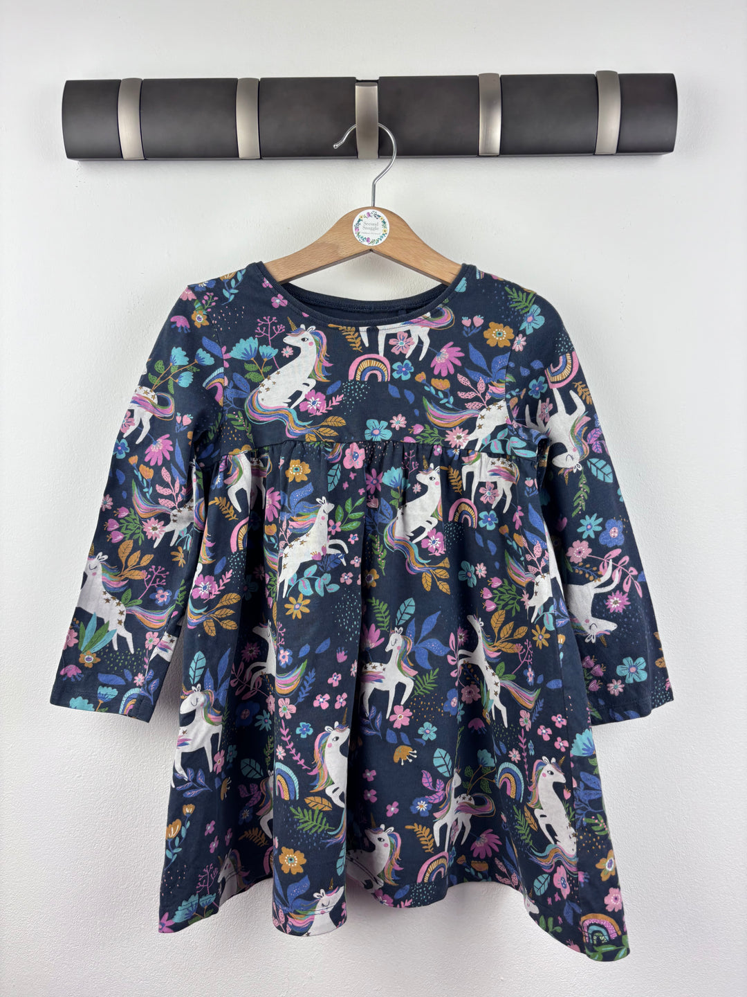 Next Unicorn Dress 3-4 Years-Dresses-Second Snuggle Preloved