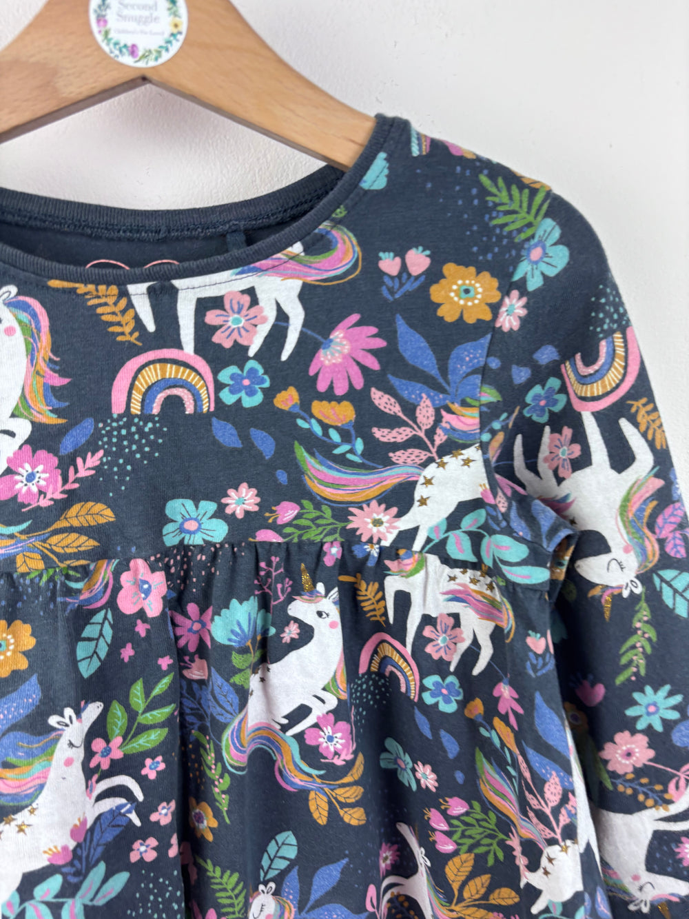 Next Unicorn Dress 3-4 Years-Dresses-Second Snuggle Preloved