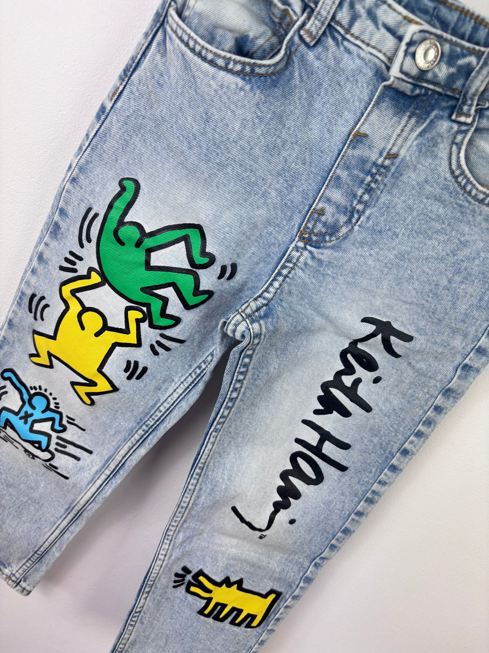 H&M Keith Haring Jeans 5-6 Years-Trousers-Second Snuggle Preloved