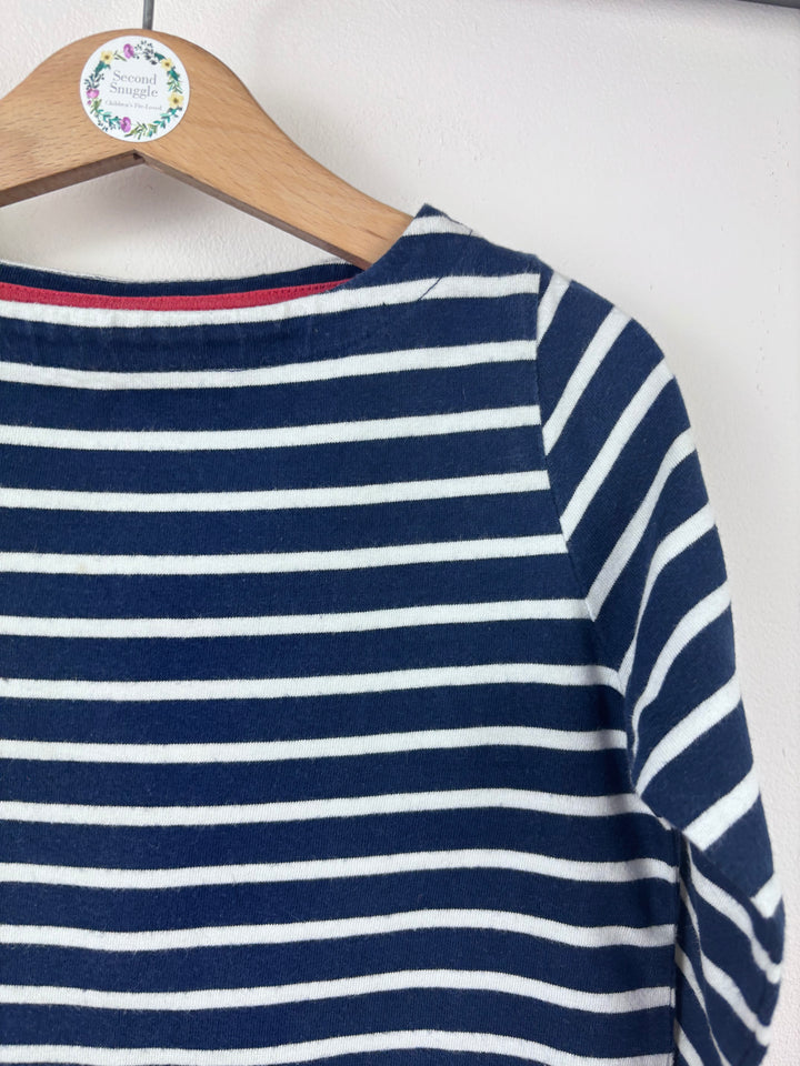 Boden Stripe Long Sleeve Top 5-6 Years-Tops-Second Snuggle Preloved