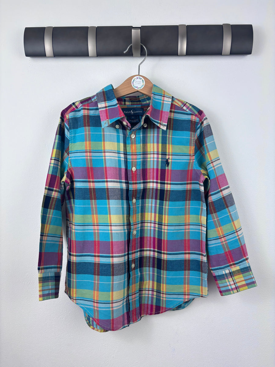 Ralph Lauren Checked Shirt 5 Years-Shirts-Second Snuggle Preloved