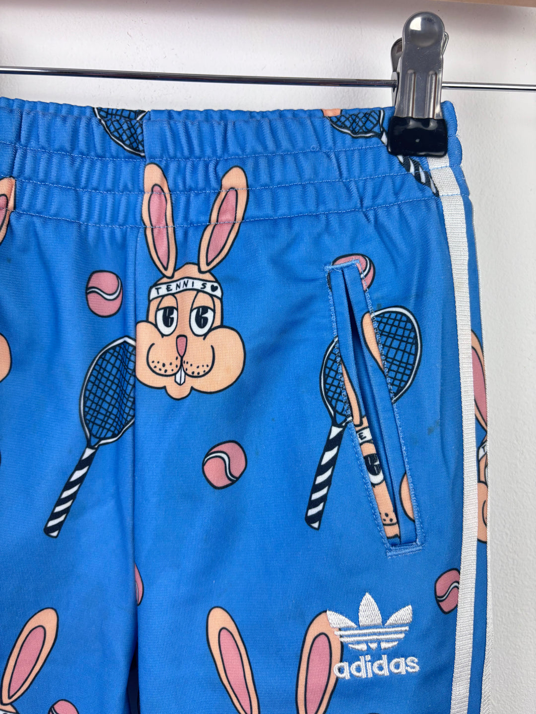 Adidas X Mini Rodini Blue Bunny Print Tracksuit 2-3 Years-Sets-Second Snuggle Preloved