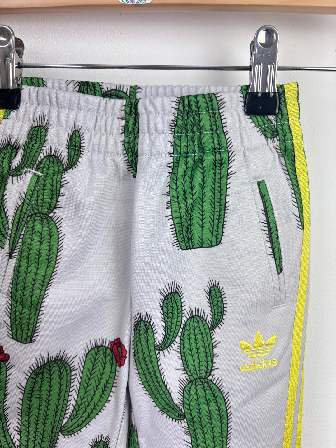 Adidas X Mini Rodini Grey Cactus Print Tracksuit 12-18 Months-Sets-Second Snuggle Preloved