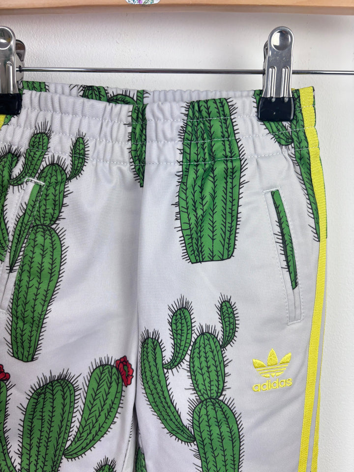 Adidas X Mini Rodini Grey Cactus Print Tracksuit 12-18 Months-Sets-Second Snuggle Preloved