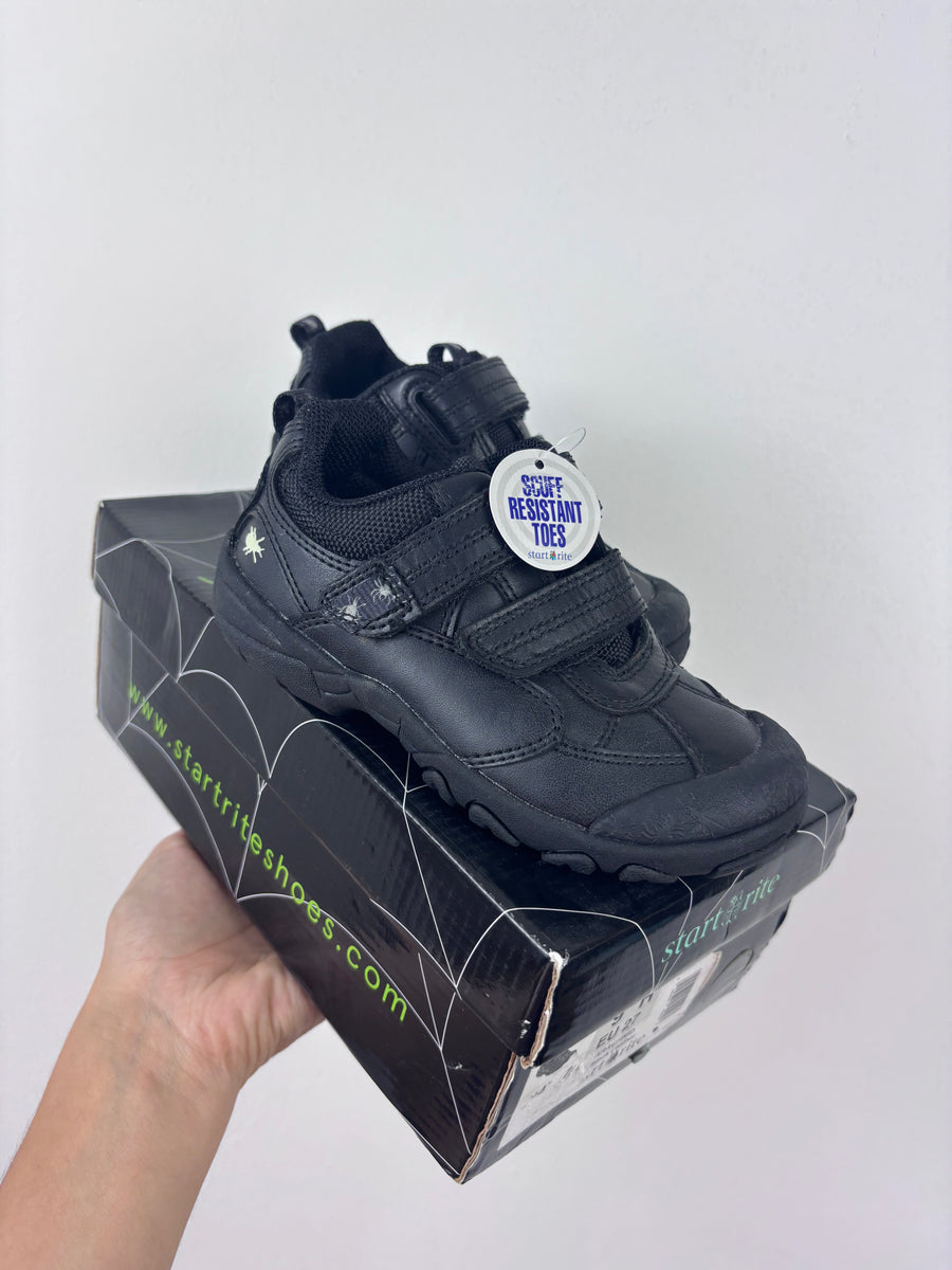 Start Rite Black School Shoes UK 9 H EU 27-Shoes-Second Snuggle Preloved