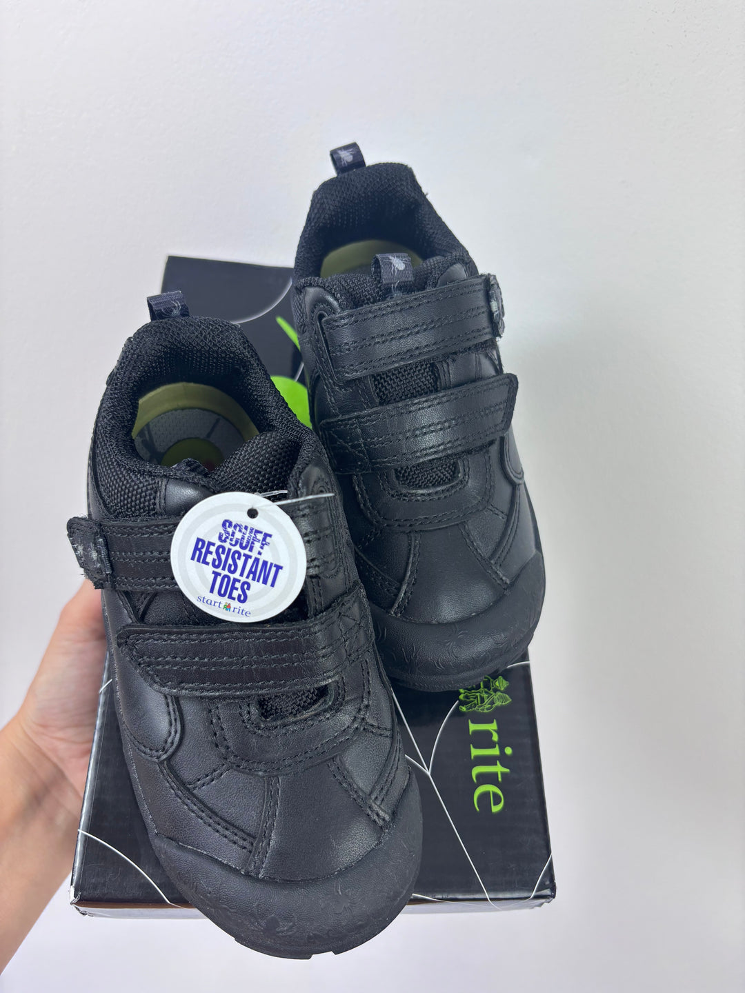 Start Rite Black School Shoes UK 9 H EU 27-Shoes-Second Snuggle Preloved