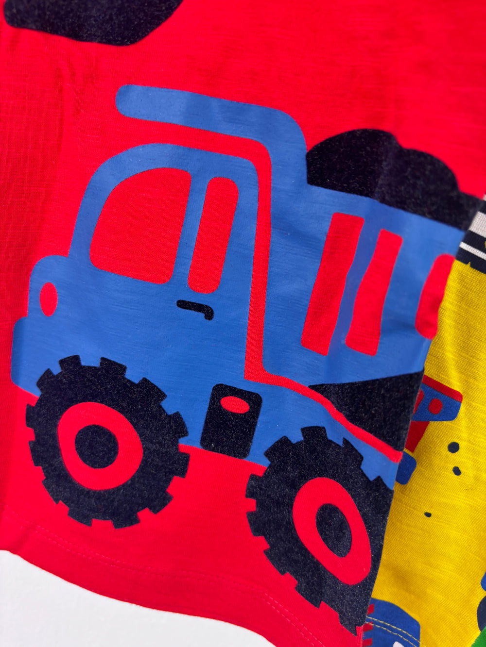Next Vehicle Print T Shirts 4-5 Years-Tops-Second Snuggle Preloved