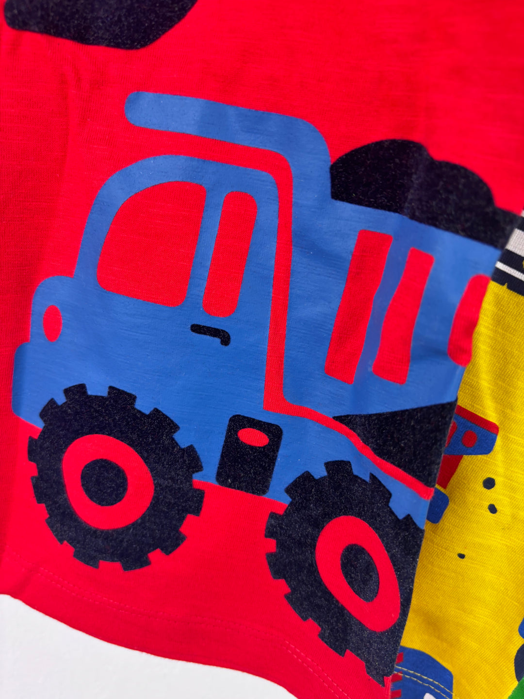 Next Vehicle Print T Shirts 4-5 Years-Tops-Second Snuggle Preloved