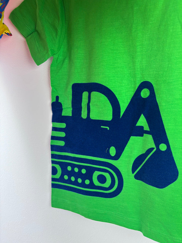 Next Vehicle Print T Shirts 4-5 Years-Tops-Second Snuggle Preloved
