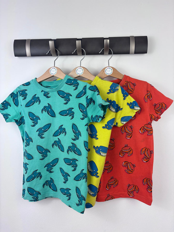 Next Animal Print T Shirts 4-5 Years-Tops-Second Snuggle Preloved
