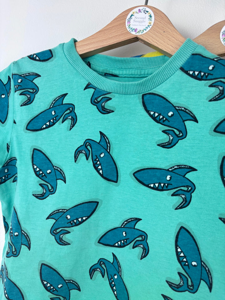 Next Animal Print T Shirts 4-5 Years-Tops-Second Snuggle Preloved