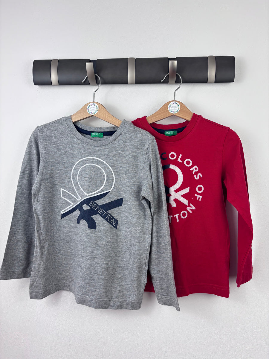 Benetton Long Sleeve Tops 4-5 Years-Tops-Second Snuggle Preloved