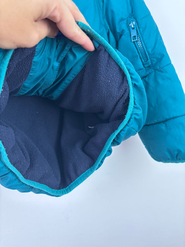George Teal Puffer Jacket 4-5 Years-Coats-Second Snuggle Preloved