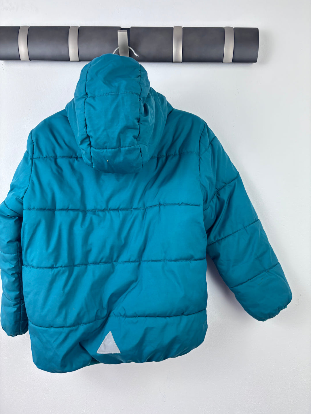 George Teal Puffer Jacket 4-5 Years-Coats-Second Snuggle Preloved
