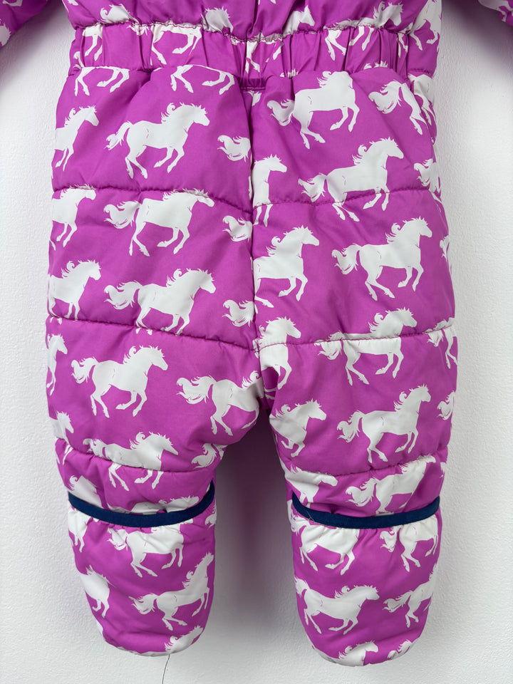 Hatley Unicorn Snowsuit 12-18 Months-Snow Suits-Second Snuggle Preloved