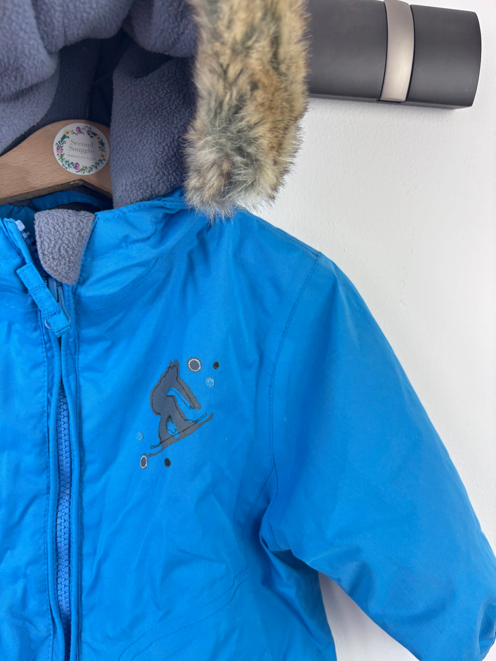 Trespass Blue Winter Coat 6-12 Months-Coats-Second Snuggle Preloved