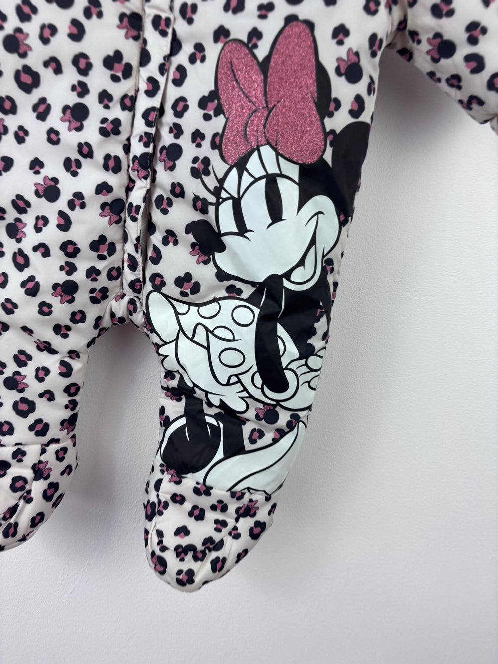 F&F Disney Minnie Mouse Snowsuit Up To 3 Months-Snow Suits-Second Snuggle Preloved