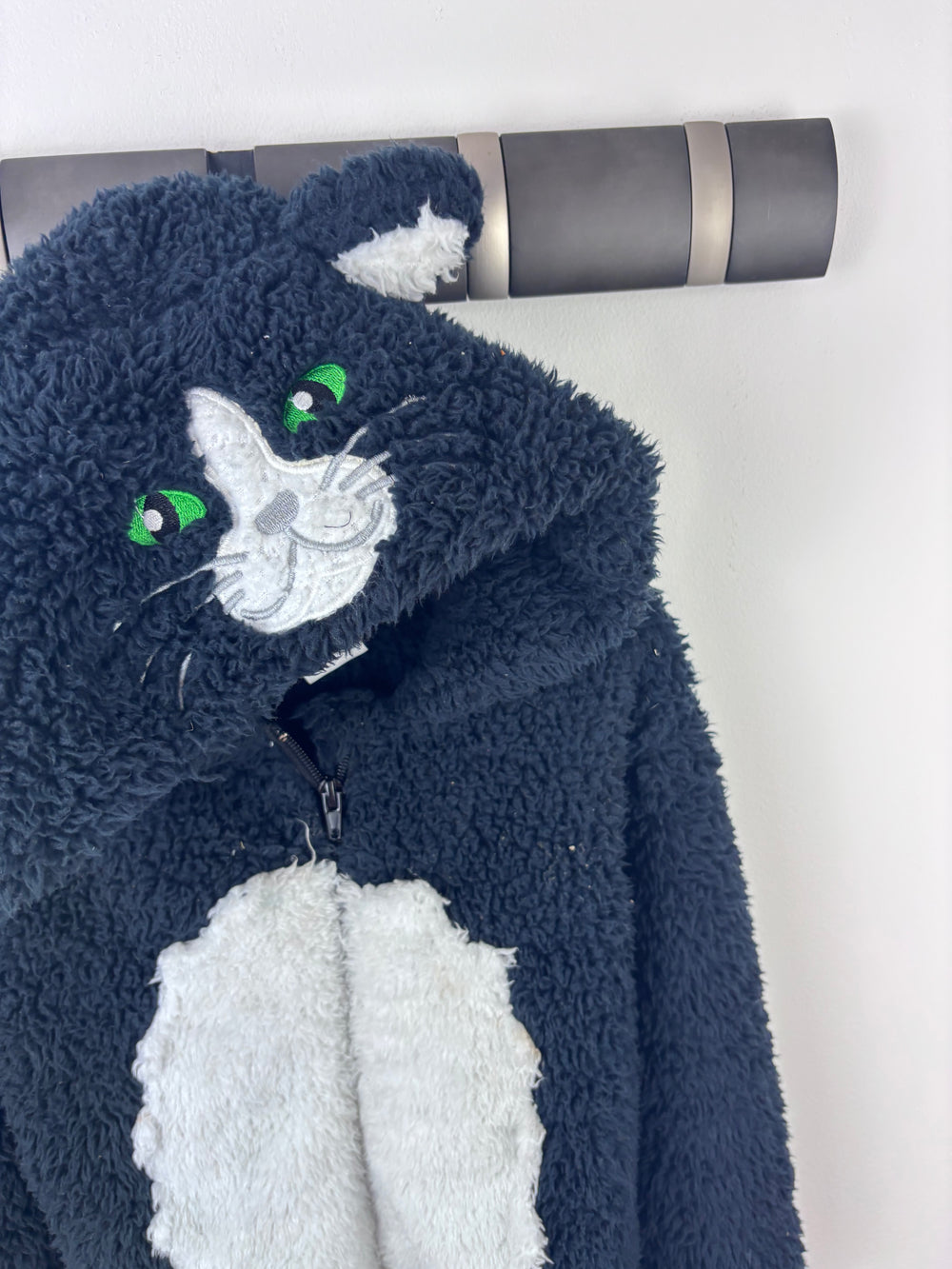 Wunsy Black Cat Onesie 6-7 Years-All In One-Second Snuggle Preloved