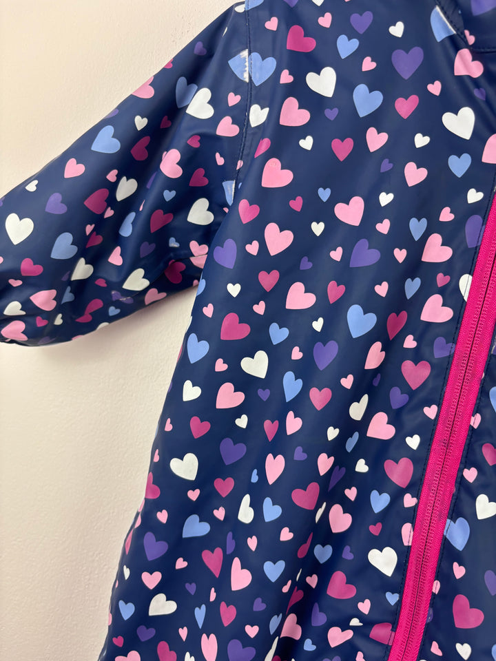 Hatley Heart Print Snowsuit 12-18 Months-Snow Suits-Second Snuggle Preloved