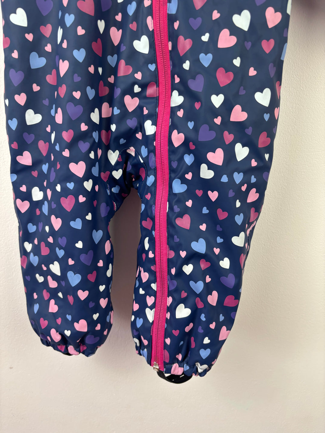Hatley Heart Print Snowsuit 12-18 Months-Snow Suits-Second Snuggle Preloved