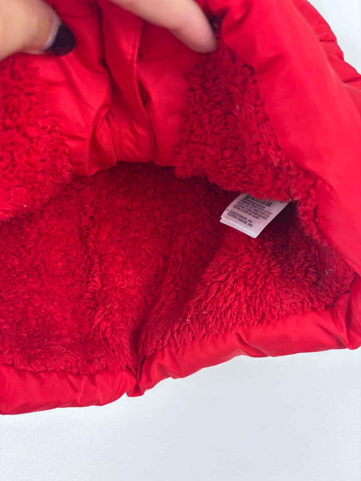 Little Bird Red Padded Gilet 12-18 Months