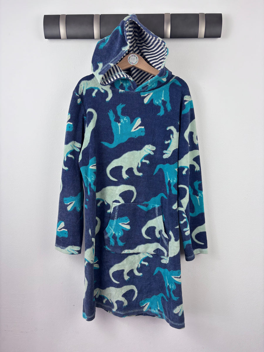 John Lewis Dinosaur Hooded Towelling Dress 9 Years-Swimming-Second Snuggle Preloved