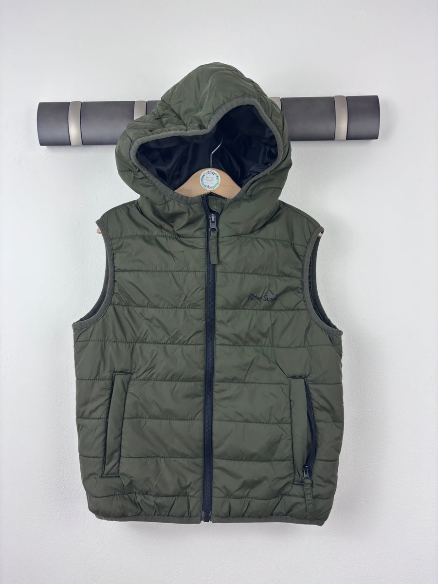 Peter Storm Green Hooded Gilet 7-8 Years-Gilets-Second Snuggle Preloved