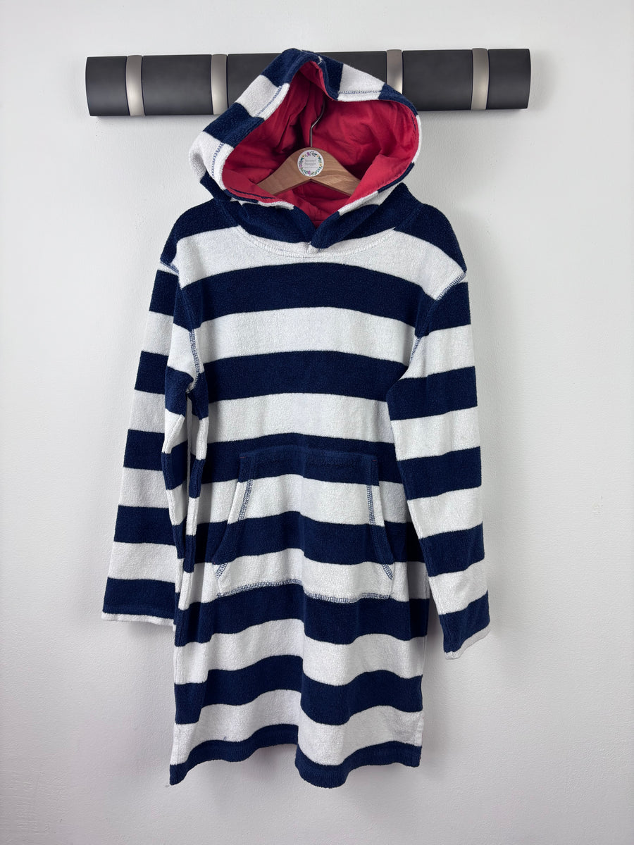 Mini Boden Striped Hooded Towelling 9-10 Years-Swimming-Second Snuggle Preloved