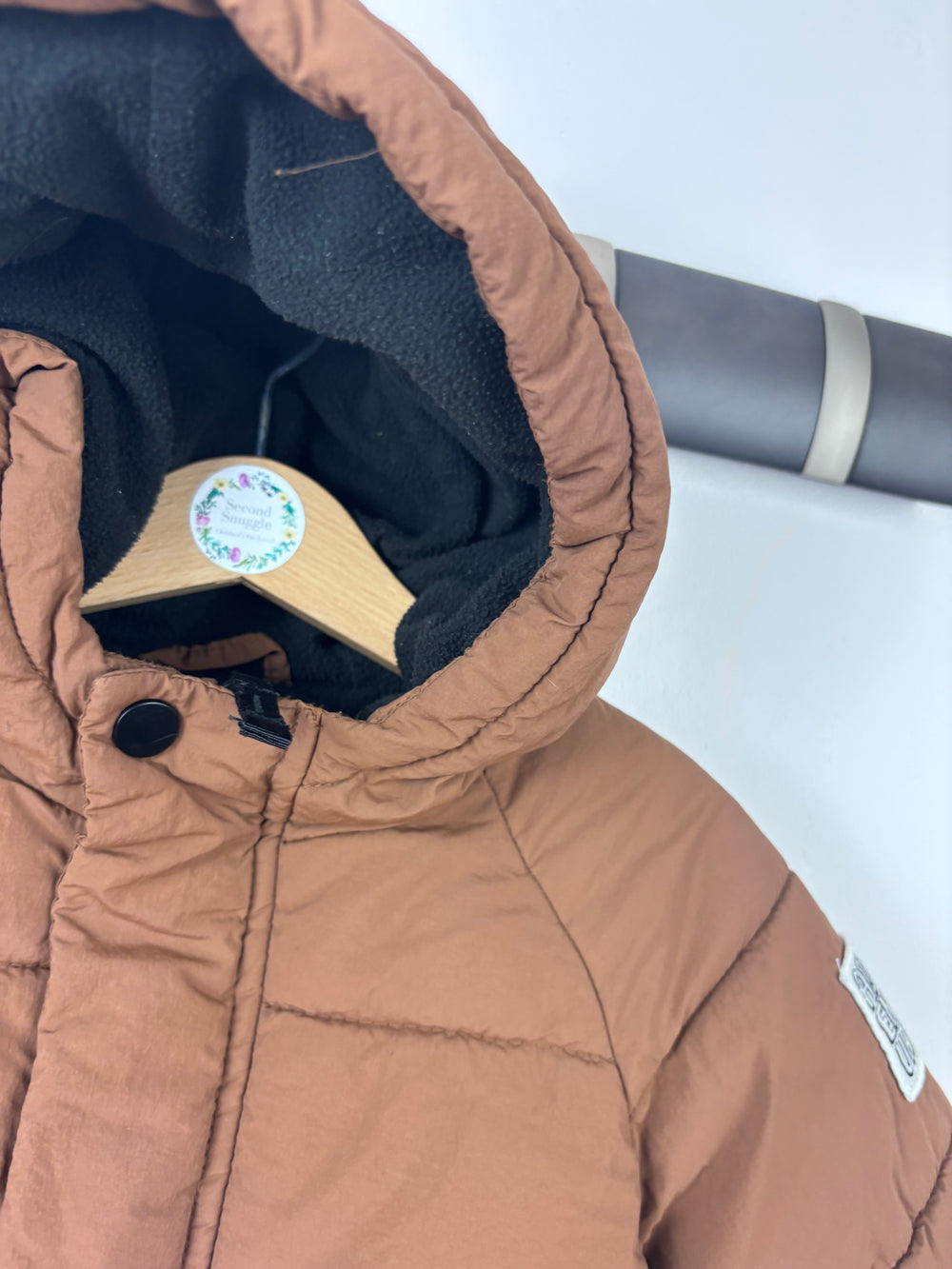 Fred & Flo Brown Padded Coat 2-3 Years-Coats-Second Snuggle Preloved