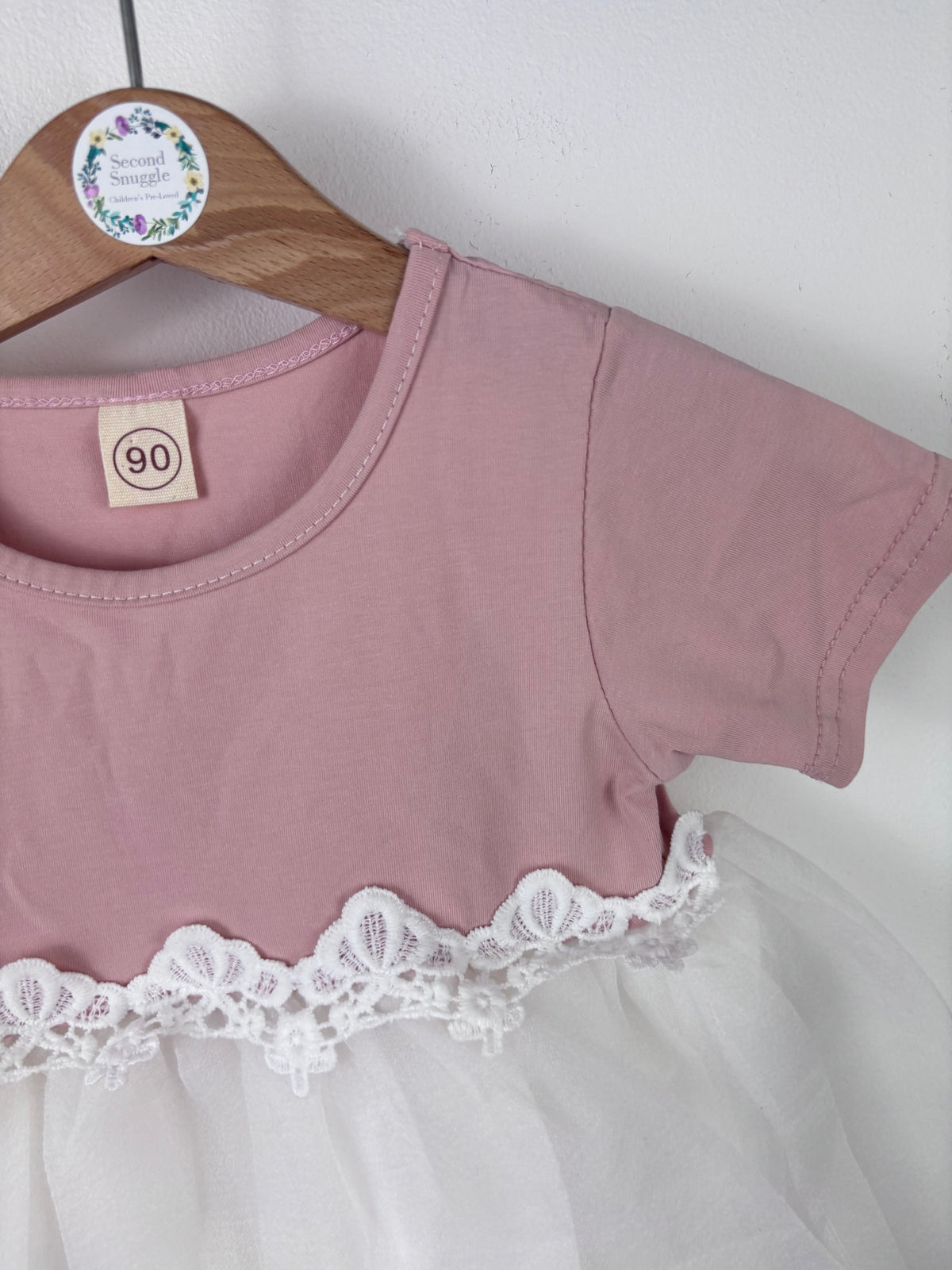 Pink and White Tutu Party Dress 18-24 Months-Dresses-Second Snuggle Preloved