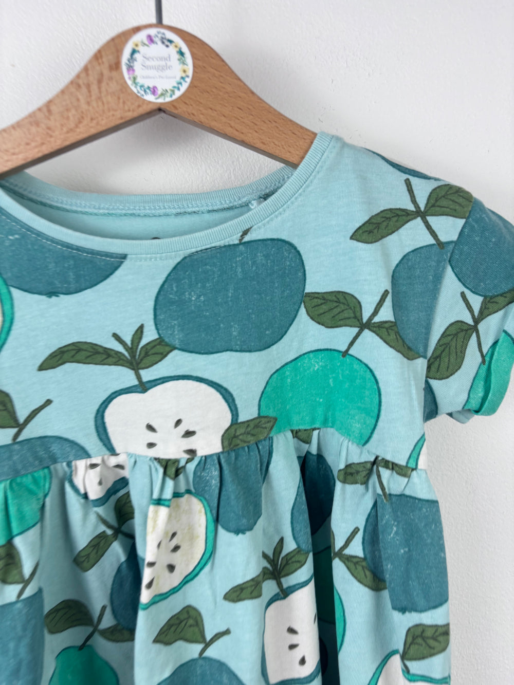 Next Apple Print Dress 2-3 Years-Dresses-Second Snuggle Preloved