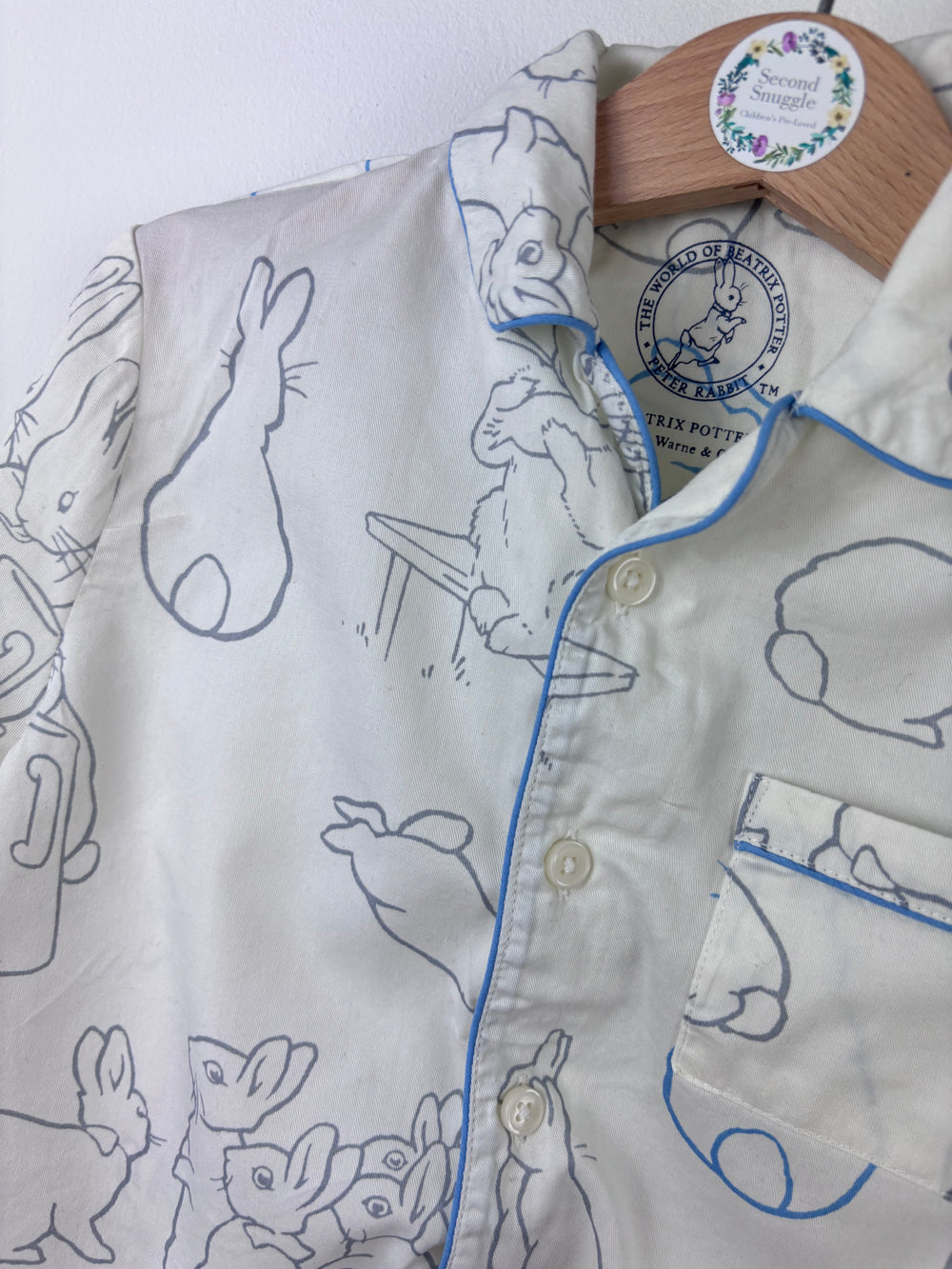 M&S Peter Rabbit Pyjamas 2-3 Years-Night Wear-Second Snuggle Preloved
