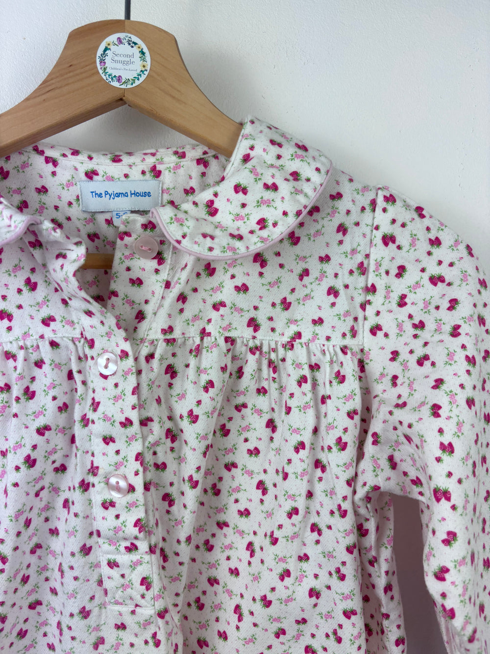 The Pyjama House Floral Nightdress 5-6 Years-Night Wear-Second Snuggle Preloved