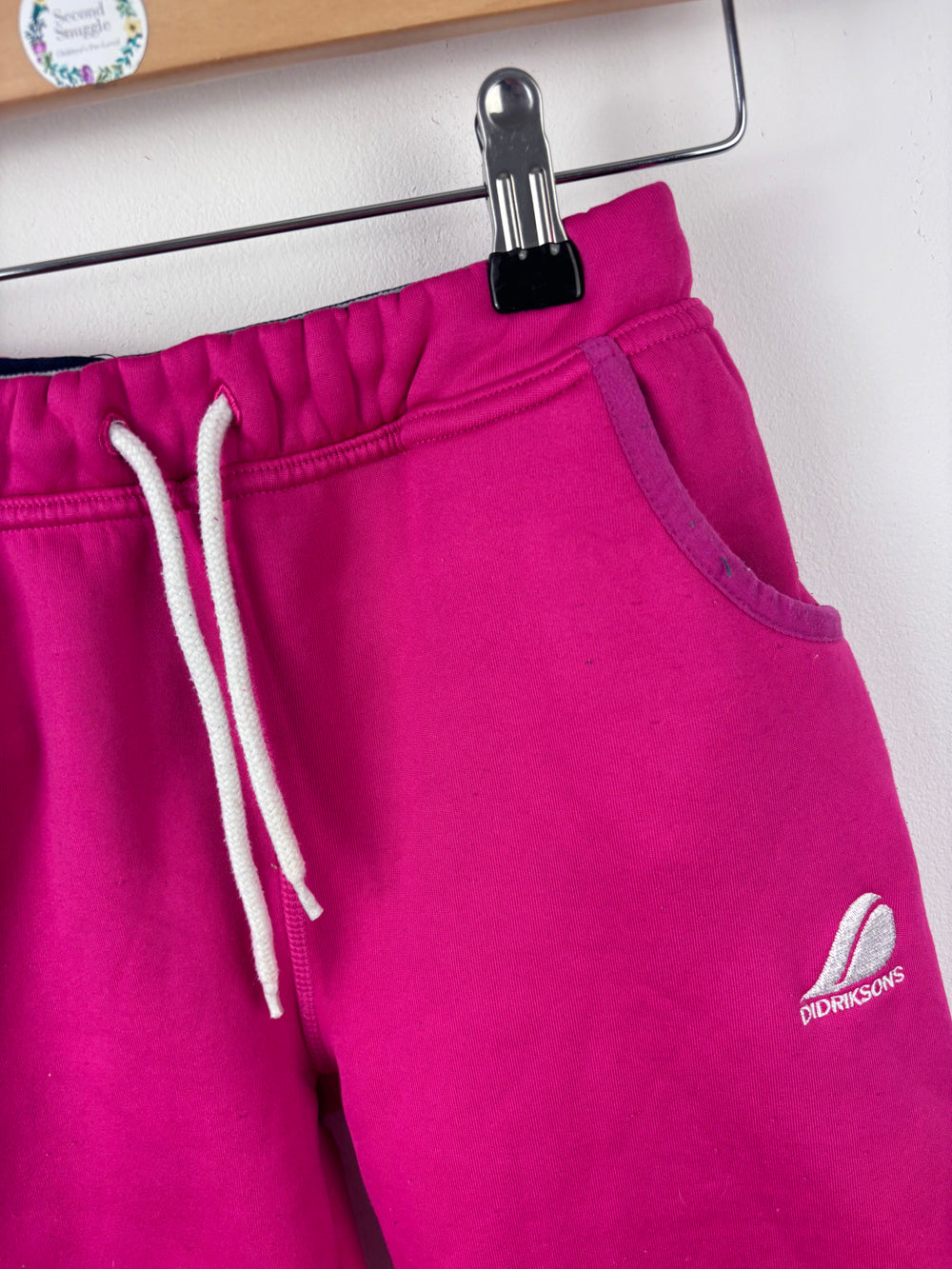 Didriksons Pink Joggers 120 (6-7 Years)-Trousers-Second Snuggle Preloved