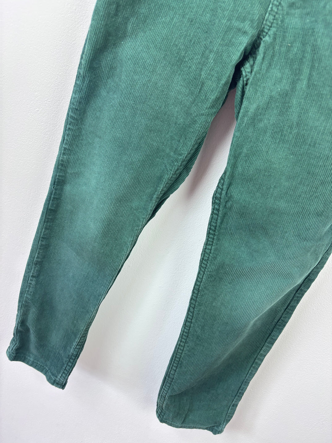 H&M Slim Fit Green Cord Trousers 9-10 Years-Trousers-Second Snuggle Preloved
